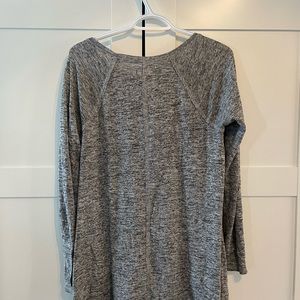 Hollister 3/4 Sleeve Grey Knit Shirt
